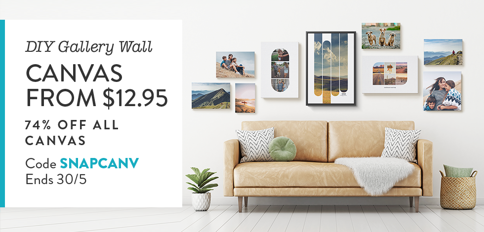 74% off all Canvas